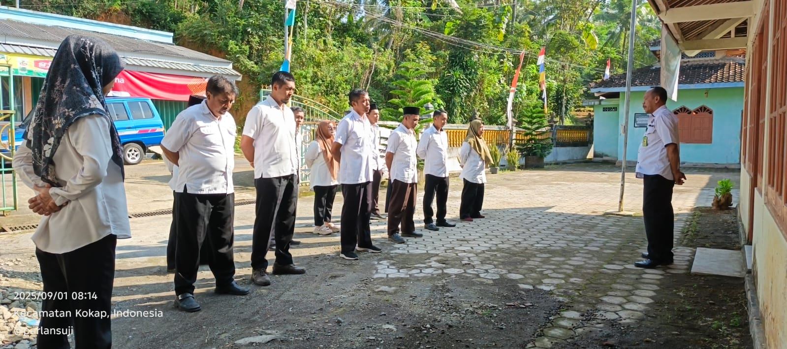 APEL SENIN PAGI DI KALURAHAN HARGOTIRTO: TEKANKAN KERUKUNAN, KETERTIBAN, DAN DISIPLIN PAMONG